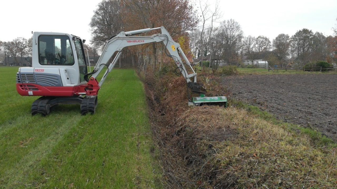 klepelmaaier voor ruw terrein en hagen inkorten